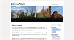 Desktop Screenshot of exploring-arizona.com